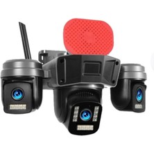 Avenir Av S-308 3 Kameralı Sirenli Wifi Kamera