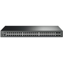 LTG Nova Tplınk Omada TLSG3452 48 Port Gıgabıt+4xgıgabıt Sfp Uplınk L2+ Yöneti̇lebi̇li̇r Rackmount Swıtch