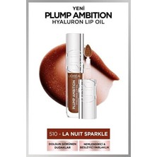 Luua L'oreal Paris L'oréal Paris Plump Ambition Hyaluron Lip Oil Besleyici ve Nemlendirici Dudak Parlatıcısı - 510 La N