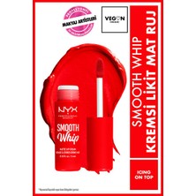 Luua Nyx Professional Makeup Smooth Whip Kremsi Likit Mat Ruj - Icing On Top