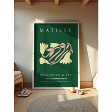 Fuart.Co Matisse Yeşil Akış Matisse Sanat Serisi Dijital Baskı Poster (Çerçevesiz) Mtfu