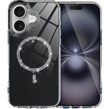 LTG Nova Iphone 17 Live Diamond Magsafe Kapak - Siyah