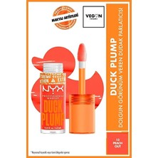 Luua Nyx Professional Makeup Duck Plump Dolgun Görünüm Veren Dudak Parlatıcısı - 13 Peach Out