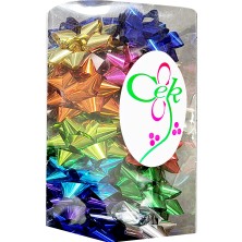 Muka Hediye Paketi Süsü Fiyonk 24LÜ Metalik No:5