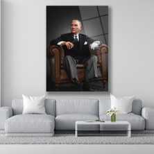 Dekorica Atatürk Cam Tablo