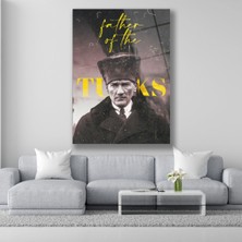 Dekorica Atatürk Cam Tablo