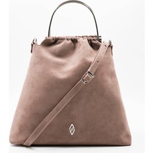 Aron Atelier Caren Süet Kadın El Çantası ve Çapraz Çanta
