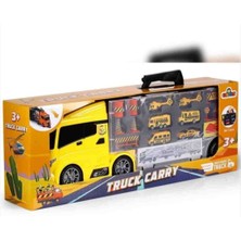 Galtoys Truck Carry 15+1 Parça Taşıyıcı Tır Seti - Çantalı ve Aksesuarlı