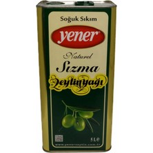 Yener 5 Lt Naturel Sızma Zeytin Yağı (Yeni Mahsül 2025-2026)