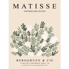 Fuart.Co Matisse Minik Çiçekler Matisse Sanat Serisi Dijital Baskı Poster (Çerçevesiz) Mtfu