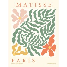 Fuart.Co Matisse Renkli Bahçe Matisse Sanat Serisi Dijital Baskı Poster (Çerçevesiz) Mtfu