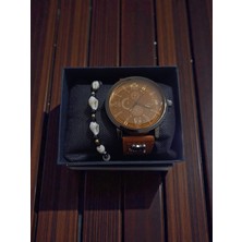 Hediyelik Erkek Saat ve Bileklik