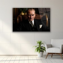 Dekorica Atatürk Cam Tablo
