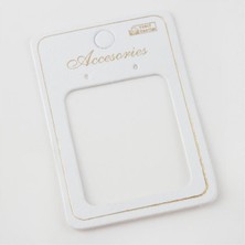 SHC4200 Pencereli Lüx Küpe Kartı 100 Adet