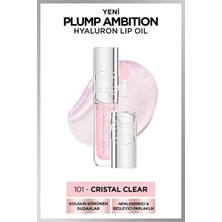 Luua L'oreal Paris L'oréal Paris Plump Ambition Hyaluron Lip Oil Besleyici ve Nemlendirici Dudak Parlatıcısı - 101 Cris
