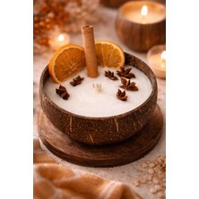 Hindistan Cevizi Kabuğunda Mum