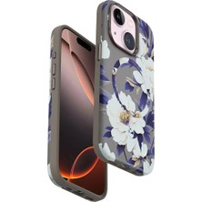 Magicool Onegif Iphone 15 Plus Flower Series Magsafe Kapak - Gri