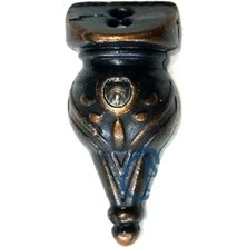 Pazarcan Minare Sandık Ayağı, Kutu Ayak 3 cm - Eskitme, 100 Adet