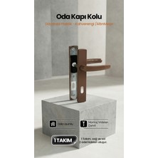 Özfırat Pvc Yapı Plastik Oda Kapı Kolu, Pvc Pimapen Uyumlu, Altınmeşe, (1 Takım)