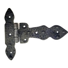 Antika Tarz Dekoratif Pirinç Kuyruklu Düğmeli Menteşe No1 - 117X142 Mm, Oksit