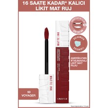 Luua Maybelline New York Superstay Matte Ink Kalıcı Ruj 50 Voyager