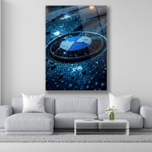 Dekorica Bmw Logolu Cam Tablo