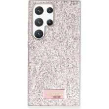 Magicool Onegif Samsung Galaxy S24 Ultra Bright Simli Kapak - Gold