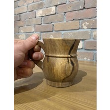 ELITEVOOD El Yapımı Ceviz Ağacı Kupa – Doğal Ahşap Bardak | Özel Tasarım Tekli