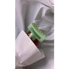 Yoyyo Secret's Kadın Büyük Boy Soft Touch Mandallı Saç Tokası