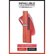 Luua L'oreal Paris Infaillible Laque Resistance Likit Parlak Ruj - 601 Worth It