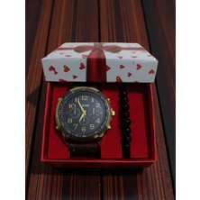 Hediyelik Erkek Saat ve Bileklik