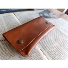Mahfuz Gerçek Deri Tamamen El Emeği Kadın Cüzdan 22CM*8CM * 1 Kağıt Para Alanı 4 Kart Bölmesi  NLU251