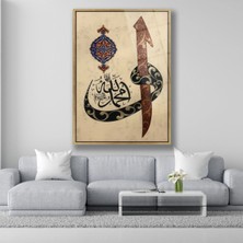 Dekorica Vav ve Elif Cam Tablo