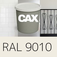 1 Litre Beyaz Metal Boyası-Hızlı Kuruyan Pas Önleyici Parlak Boya - Tüm Metal Yüzeyler Için