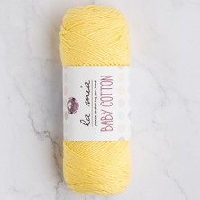 Yta Grup La Mia Baby Cotton Sarı El Örgü Ipi - L043 - 33646