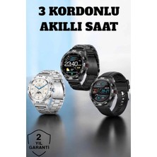 Akıllı Saat Arama Cevaplayan Titreşim Özelliğiyle Bildirim Görebilen