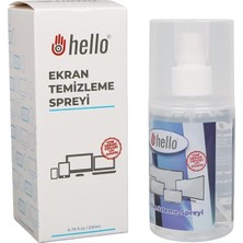 Pazarcan Hello HL-27270 200ML Profesyonel Ekran Temizleyici Sprey Telefon Tablet Tv ve Laptop Temizleme Solü