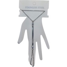 TRY Gümüş Renk Italyan Çelik Şahmeran - 3545