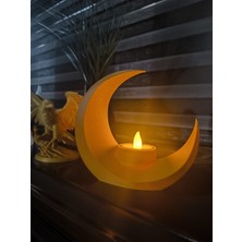 Dekoratif Hilal Şeklindeki Mumluk