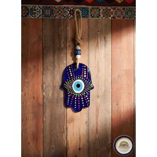 Hesperides Souvenirs Hamsa El Nazar Boncuğu - Duvar Dekoru Cam