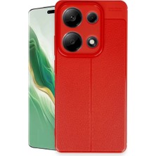 Magicool Xiaomi Redmi Note 13 Pro 4g Kılıf Auto Focus Kapak - Kırmızı