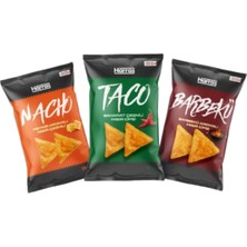 Harras Üçlü Mısır Cipsi (Taco, Nacho, Barbekü)