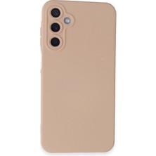Magicool Samsung Galaxy A15 4g Kılıf Nano Içi Kadife Silikon - Pudra