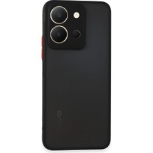 Magicool Vivo Y36 Kılıf Montreal Silikon Kapak - Siyah