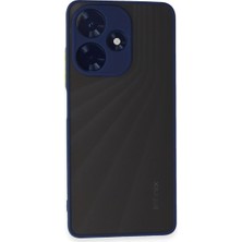 Magicool Infinix Hot 30 4g Kılıf Montreal Silikon Kapak - Lacivert