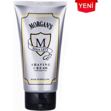 Morgan's Pomade Shaving Cream – Nemlendirici ve Besleyici Tıraş Kremi 150 ml
