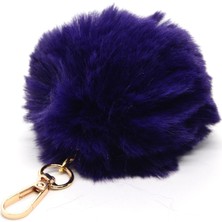 TRY Mor Renk Peluş Anahtarlık 841