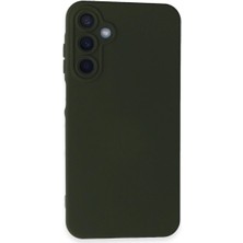 Magicool Samsung Galaxy A05S Kılıf Nano Içi Kadife Silikon - Koyu Yeşil