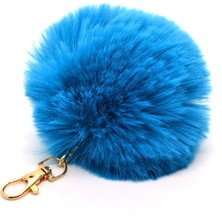 TRY Turkuaz Renk Peluş Anahtarlık 836