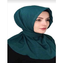 Butik Ayvitrin Kadın Çıt Çıt Hazır Şal Zümrüt